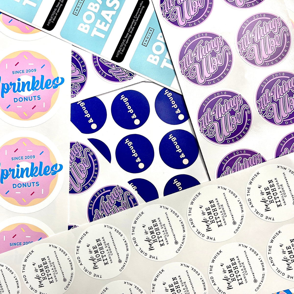 Labels - Full Color Gloss Vinyl and Custom Cut – Werkshop Digital